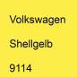 Preview: Volkswagen, Shellgelb, 9114.