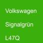 Preview: Volkswagen, Signalgrün, L47Q.