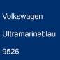 Preview: Volkswagen, Ultramarineblau, 9526.