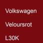 Preview: Volkswagen, Veloursrot, L30K.