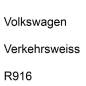 Preview: Volkswagen, Verkehrsweiss, R916.