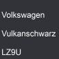 Preview: Volkswagen, Vulkanschwarz, LZ9U.