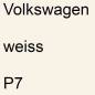 Preview: Volkswagen, weiss, P7.