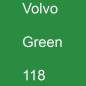 Preview: Volvo, Green, 118.