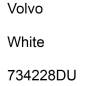 Preview: Volvo, White, 734228DU.