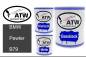 Preview: BMW, Pewter, B79: 1L Lackdose + 1L Klarlack + 500ml Härter - Set, von ATW Autoteile West.