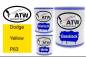 Preview: Dodge, Yellow, P63: 1L Lackdose + 1L Klarlack + 500ml Härter - Set, von ATW Autoteile West.