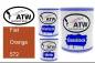 Preview: Fiat, Orange, 572: 1L Lackdose + 1L Klarlack + 500ml Härter - Set, von ATW Autoteile West.
