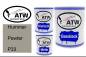 Preview: Hummer, Pewter, P33: 1L Lackdose + 1L Klarlack + 500ml Härter - Set, von ATW Autoteile West.