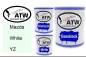 Preview: Mazda, White, YZ: 1L Lackdose + 1L Klarlack + 500ml Härter - Set, von ATW Autoteile West.