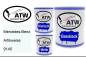 Preview: Mercedes-Benz, Artikweiss, 9145: 1L Lackdose + 1L Klarlack + 500ml Härter - Set, von ATW Autoteile West.