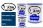 Preview: Mercedes-Benz, Atlantisblau, 5373: 1L Lackdose + 1L Klarlack + 500ml Härter - Set, von ATW Autoteile West.