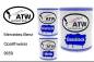Preview: Mercedes-Benz, Opalithweiss, 9659: 1L Lackdose + 1L Klarlack + 500ml Härter - Set, von ATW Autoteile West.