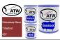 Preview: Mercedes-Benz, Trifettirot, 887: 1L Lackdose + 1L Klarlack + 500ml Härter - Set, von ATW Autoteile West.