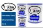 Preview: Mercedes-Benz, Ultramarinblau, 5318: 1L Lackdose + 1L Klarlack + 500ml Härter - Set, von ATW Autoteile West.