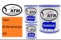 Preview: Opel, Brillantorange, ND: 1L Lackdose + 1L Klarlack + 500ml Härter - Set, von ATW Autoteile West.
