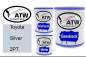 Preview: Toyota, Silver, 2PT: 1L Lackdose + 1L Klarlack + 500ml Härter - Set, von ATW Autoteile West.