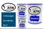 Preview: Volkswagen, Cornatblau, 9517: 1L Lackdose + 1L Klarlack + 500ml Härter - Set, von ATW Autoteile West.