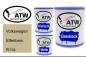 Preview: Volkswagen, Elfenbein, R114: 1L Lackdose + 1L Klarlack + 500ml Härter - Set, von ATW Autoteile West.