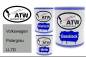 Preview: Volkswagen, Polargrau, LL7D: 1L Lackdose + 1L Klarlack + 500ml Härter - Set, von ATW Autoteile West.