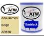 Preview: Alfa-Romeo, Beige, AR856: 1L Lackdose, von ATW Autoteile West.