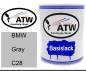 Preview: BMW, Gray, C28: 1L Lackdose, von ATW Autoteile West.