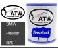 Preview: BMW, Pewter, B79: 1L Lackdose, von ATW Autoteile West.