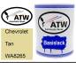 Preview: Chevrolet, Tan, WA8265: 1L Lackdose, von ATW Autoteile West.