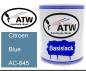 Preview: Citroen, Blue, AC-645: 1L Lackdose, von ATW Autoteile West.