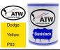 Preview: Dodge, Yellow, P63: 1L Lackdose, von ATW Autoteile West.