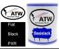 Preview: Fiat, Black, PXR: 1L Lackdose, von ATW Autoteile West.