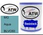 Preview: MG, Aqua, BLVC60: 1L Lackdose, von ATW Autoteile West.