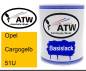 Preview: Opel, Cargogelb, 51U: 1L Lackdose, von ATW Autoteile West.