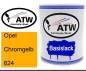 Preview: Opel, Chromgelb, 624: 1L Lackdose, von ATW Autoteile West.