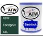 Preview: Opel, Forstgrün, 44L: 1L Lackdose, von ATW Autoteile West.