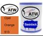 Preview: Opel, Orange, 513: 1L Lackdose, von ATW Autoteile West.