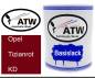 Preview: Opel, Tizianrot, KD: 1L Lackdose, von ATW Autoteile West.