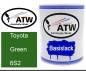 Preview: Toyota, Green, 6S2: 1L Lackdose, von ATW Autoteile West.