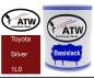 Preview: Toyota, Silver, 1L0: 1L Lackdose, von ATW Autoteile West.