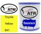 Preview: Toyota, Yellow, 541: 1L Lackdose, von ATW Autoteile West.