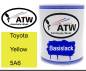 Preview: Toyota, Yellow, 5A6: 1L Lackdose, von ATW Autoteile West.