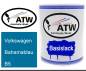 Preview: Volkswagen, Bahamablau, B5: 1L Lackdose, von ATW Autoteile West.