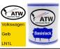 Preview: Volkswagen, Gelb, LN1L: 1L Lackdose, von ATW Autoteile West.