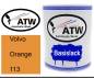 Preview: Volvo, Orange, 113: 1L Lackdose, von ATW Autoteile West.