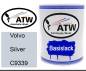 Preview: Volvo, Silver, C9339: 1L Lackdose, von ATW Autoteile West.