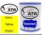 Preview: Volvo, Yellow, P3241: 1L Lackdose, von ATW Autoteile West.