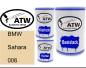 Preview: BMW, Sahara, 006: 500ml Lackdose + 500ml Klarlack + 250ml Härter - Set, von ATW Autoteile West.