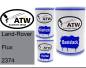 Preview: Land-Rover, Flux, 2374: 500ml Lackdose + 500ml Klarlack + 250ml Härter - Set, von ATW Autoteile West.