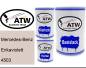 Preview: Mercedes-Benz, Erikaviolett, 4503: 500ml Lackdose + 500ml Klarlack + 250ml Härter - Set, von ATW Autoteile West.