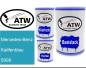 Preview: Mercedes-Benz, Kalifenblau, 5908: 500ml Lackdose + 500ml Klarlack + 250ml Härter - Set, von ATW Autoteile West.